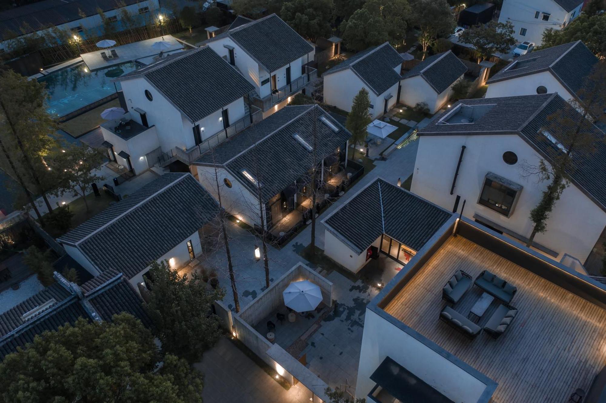 فندق Tan Alley Wuzhen Eco And Cultural Community Tongxiang المظهر الخارجي الصورة